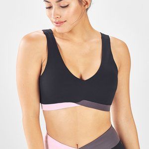 Black Cross Sports Bra
